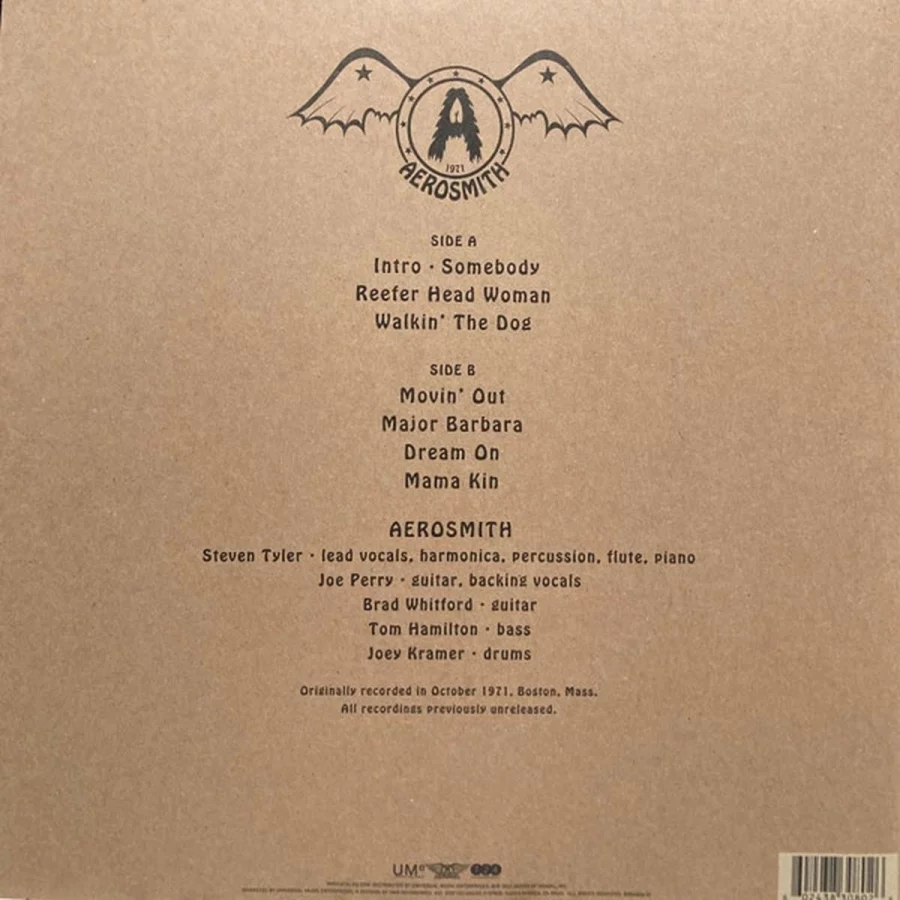 Aerosmith - 1971 (The Road Starts Hear) (Plak) - Görsel 2