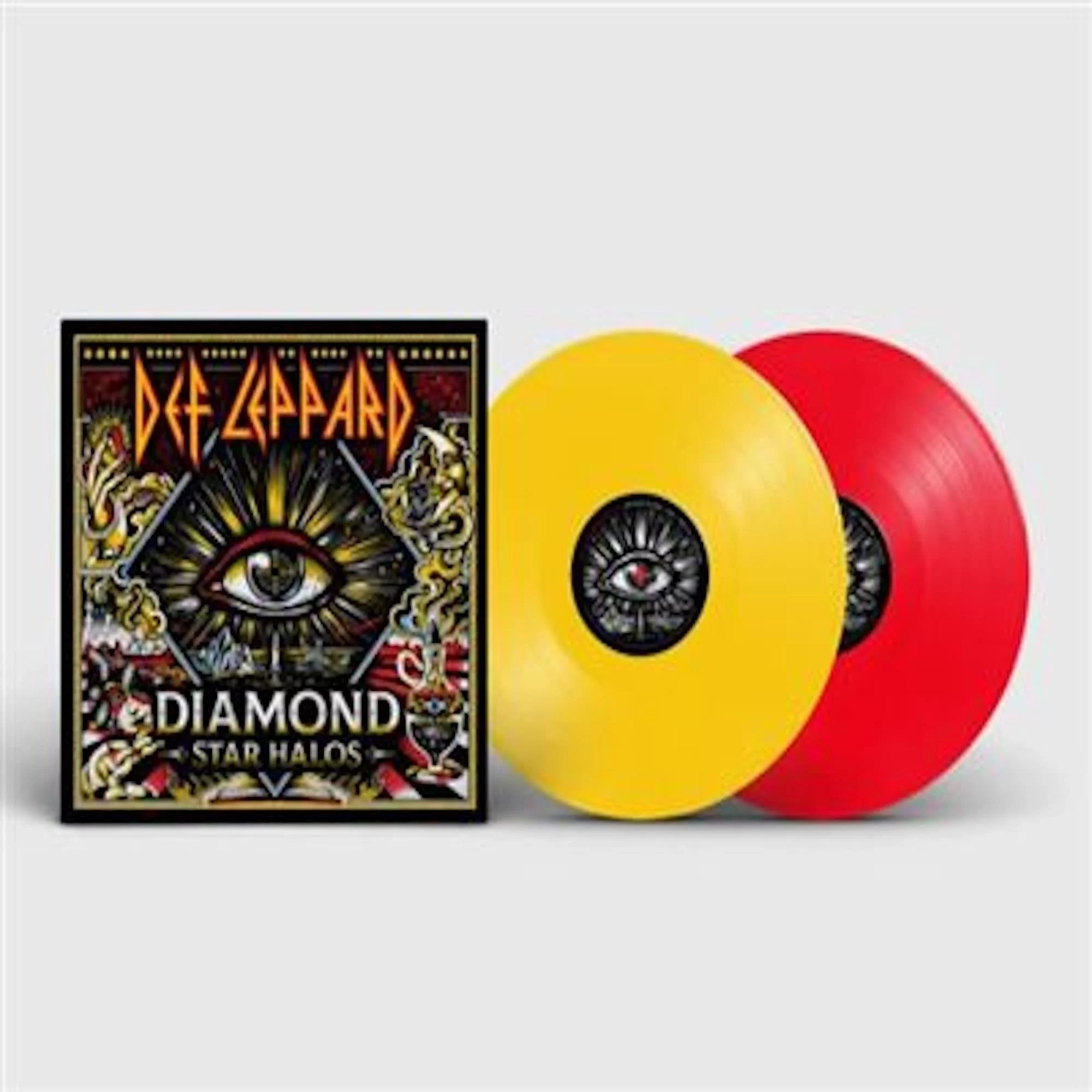 def-leppard-diamond-star-halos-coloured-vinyl-2-plak Def Leppard - Diamond Star Halos (Coloured Vinyl) (2 Plak) - Görsel 1