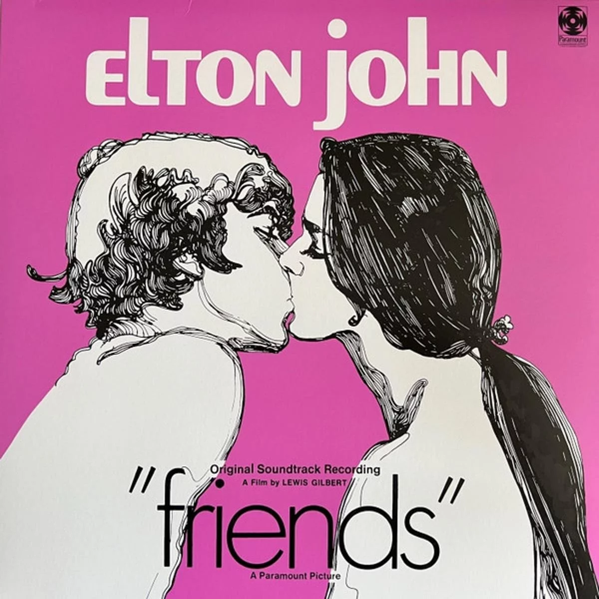 elton-john-friends-plak Elton John - Friends (Plak) - Görsel 1