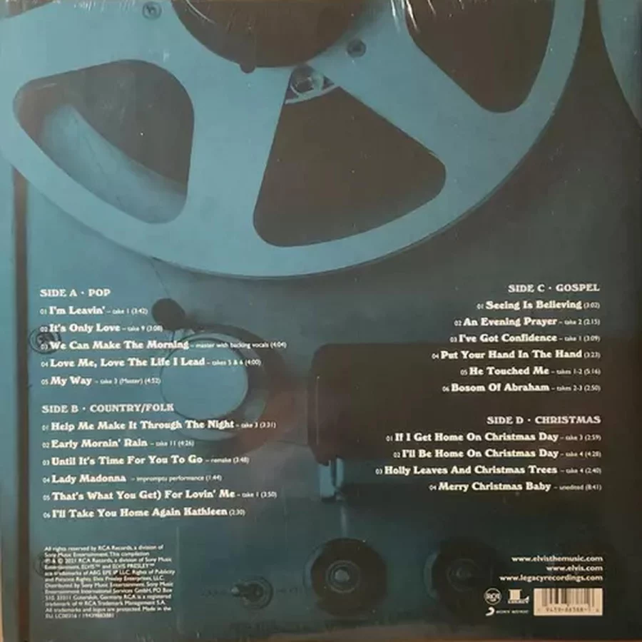 Elvis Presley - Back In Nashville (50th Anniversar Celebration Of The 1971 Nashville ) (2 Plak) - Görsel 3
