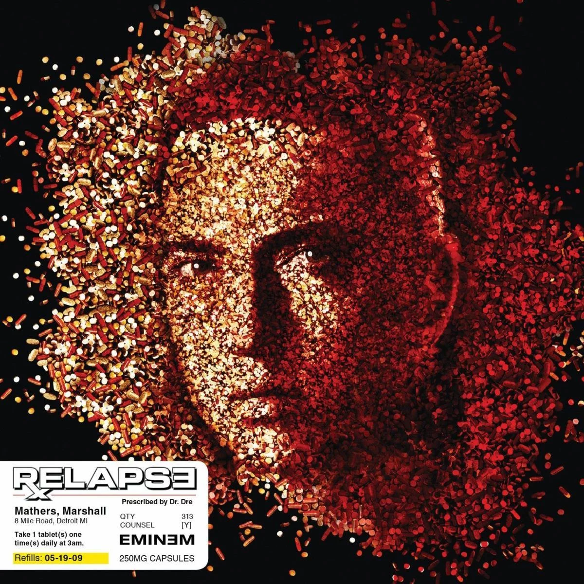eminem-relapse-2-plak Eminem - Relapse (2 Plak) - Görsel 1
