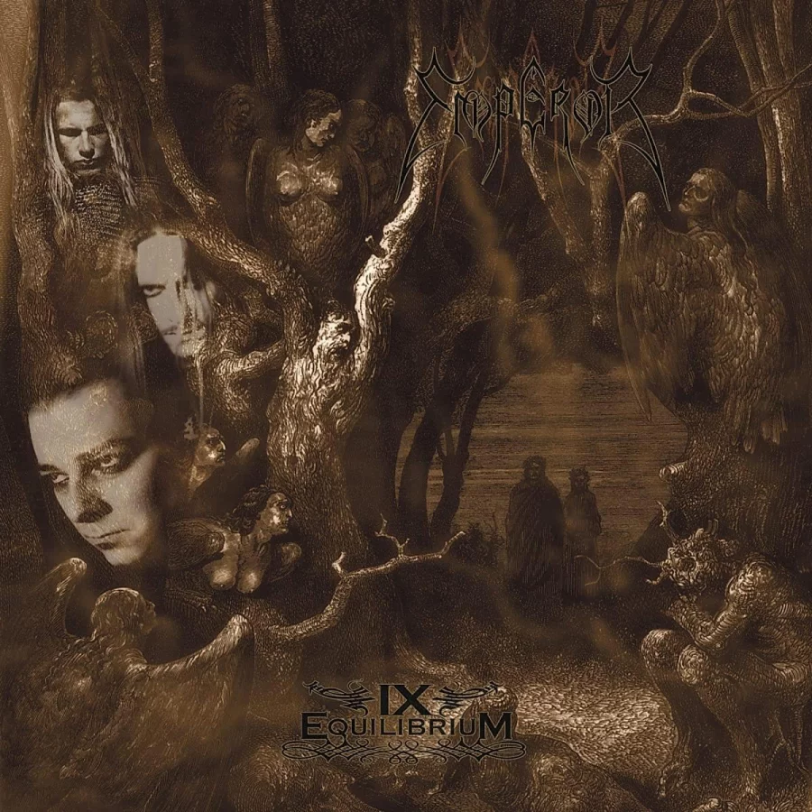 Emperor - IX Equilibrium (Black/Brown/Cream Swirl Vinyl - Half Speed Master) (Plak) - Görsel 2