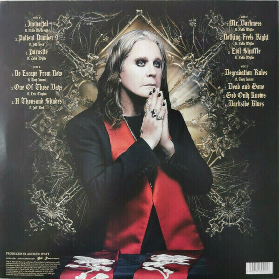 Ozzy Osbourne - Patient Number 9 (Limited Edition Translucent Red W/ Black Marble Vinyl) (2 Plak) - Görsel 3