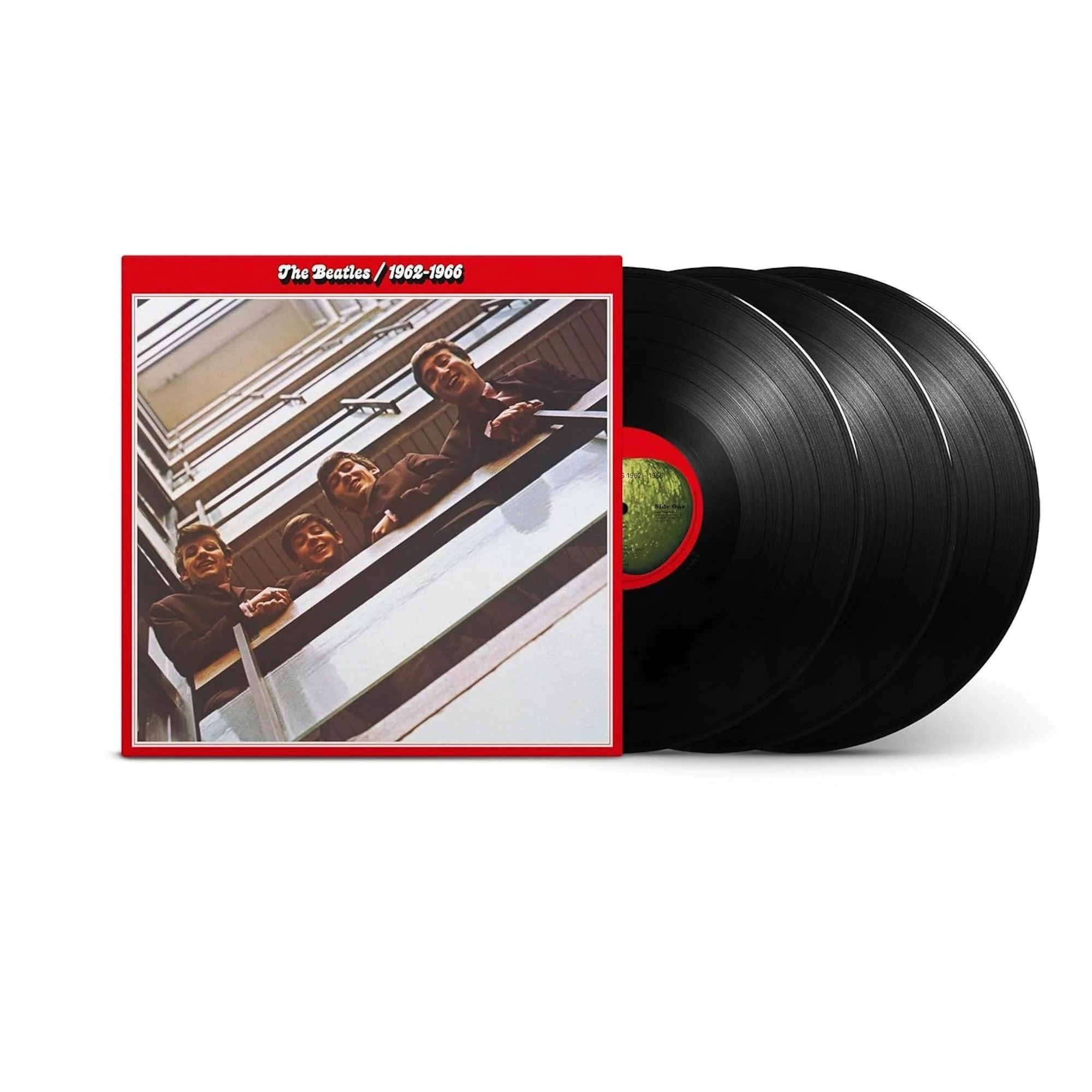 the-beatles-1962-1966-red-album-3-plak The Beatles - 1962-1966 (Red Albüm) (3 Plak) - Görsel 1