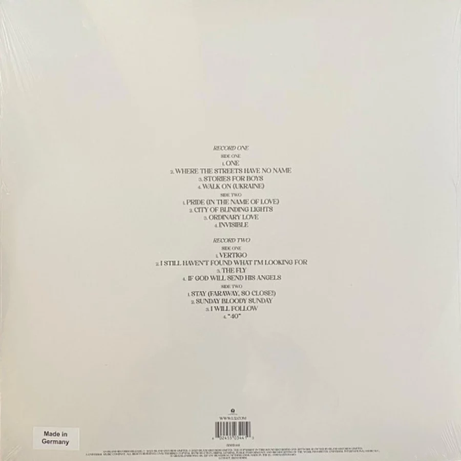 U2 - Songs Of Surrender (White) (2 Plak) - Görsel 3