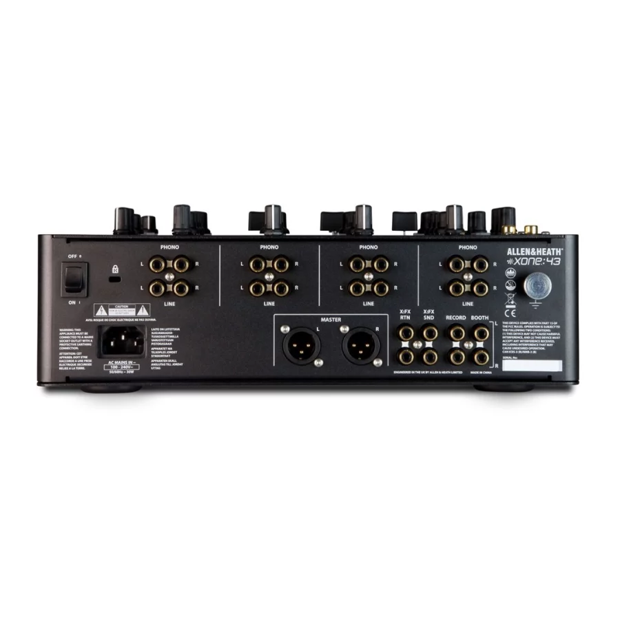 Allen & Heath Xone 43 Dj Mixer - Görsel 6