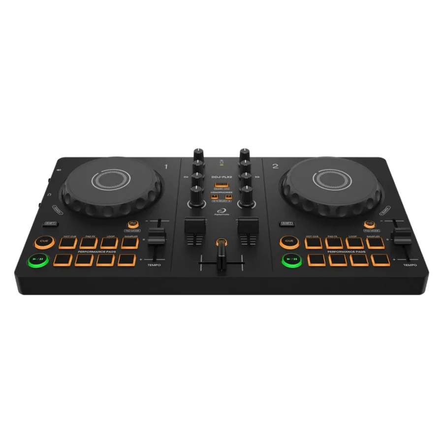 AlphaTheta DDJ-FLX2 2 Kanal RekordBox DJ Kontrol Ünitesi - Görsel 2