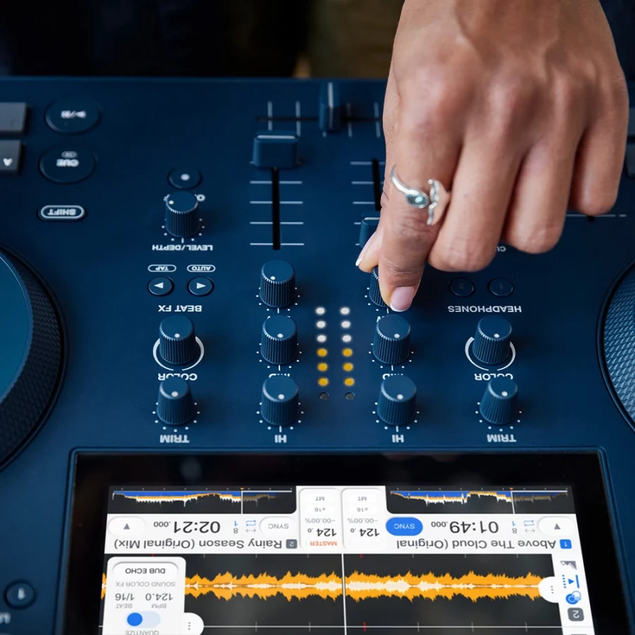 AlphaTheta MNIS-DUO Şarjlı All-in-one DJ Kontrol Ünitesi - Görsel 8