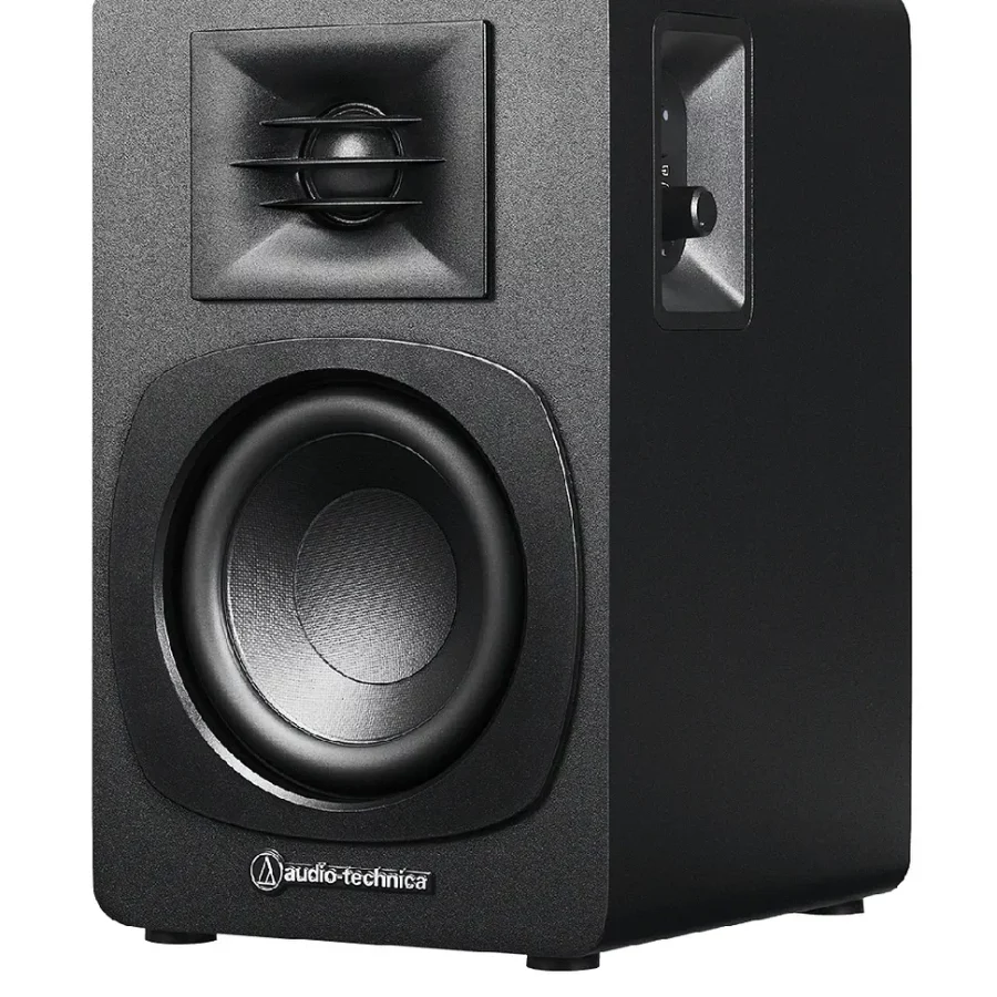 Audio-Technica AT-SP3X Bluetooth Aktif Hoparlör Çift Siyah - Görsel 4