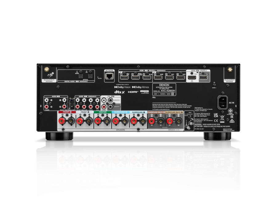 Denon AVC-X2850H 7.2 Kanal 8K AV Receiver Amplifier - Görsel 3