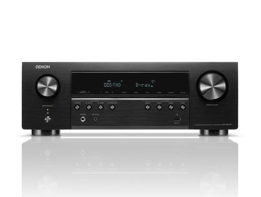 Denon AVR-S670H 5.2 Kanal 8K AV Receiver Amplifier - Görsel 4
