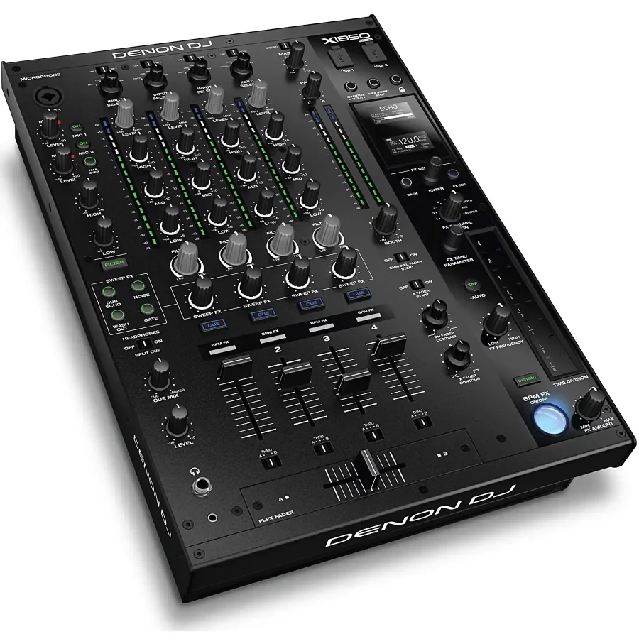 Denon DJ X1850 Prime 4 Kanal Profesyonel DJ Mixer - Görsel 2