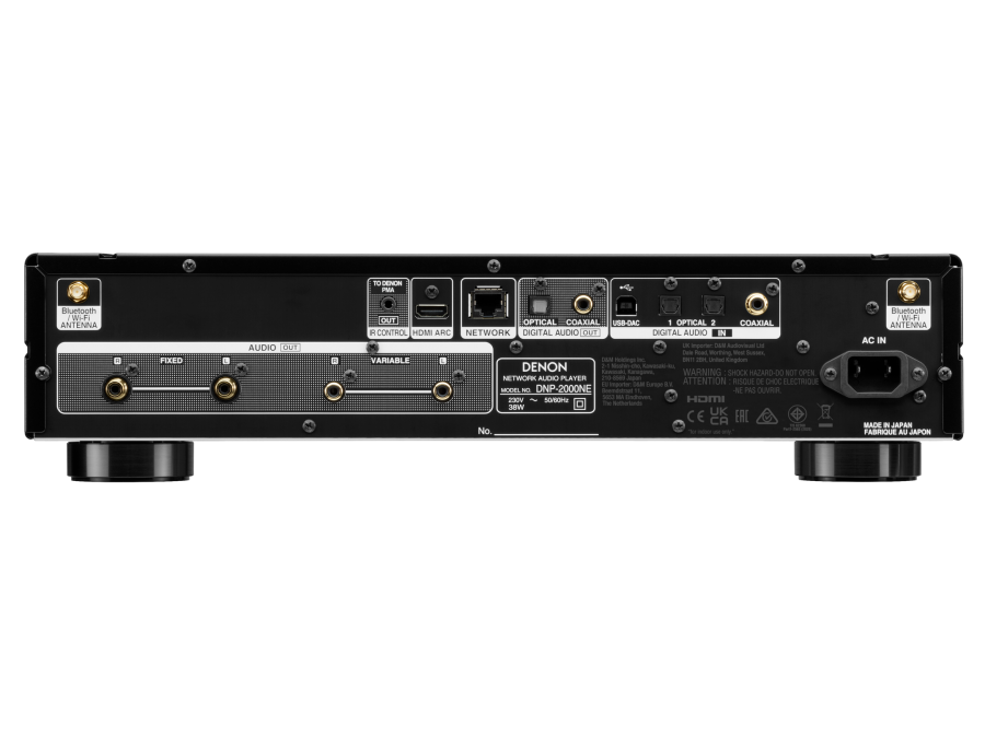 Denon DNP-2000 Network Player Siyah - Görsel 2
