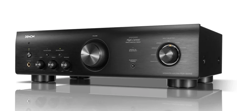 Denon PMA-600NE Integrated Amplifier and Bluetooth Siyah - Görsel 3