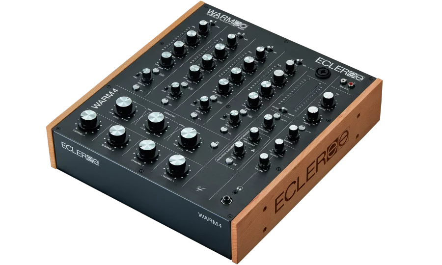 ECLER WARM4 Rotary Mikser | 4 Kanallı Analog DJ Mikseri - Görsel 2