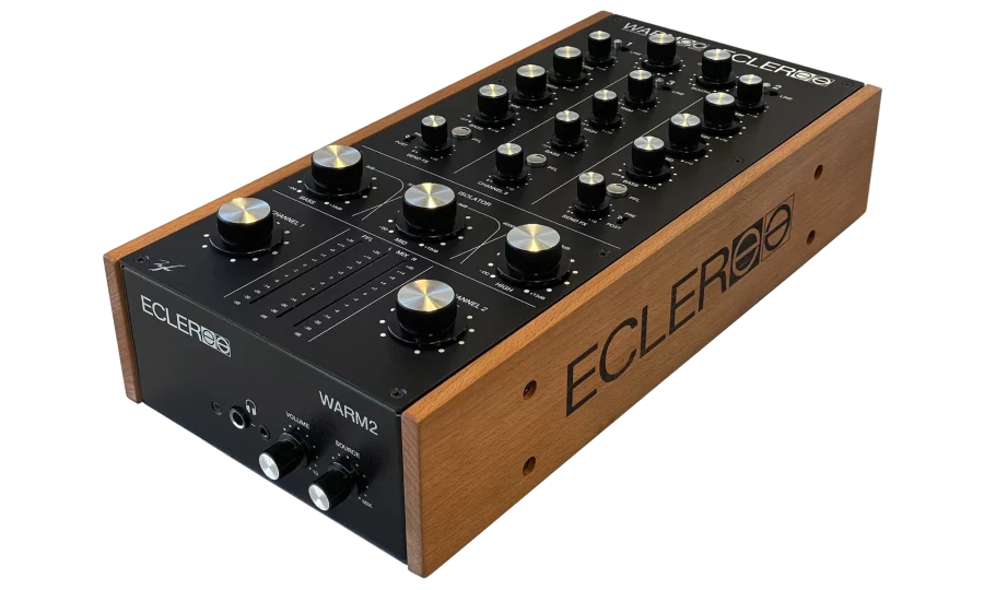 ECLER WARM2 Rotary Mikser | 2 Kanallı Analog DJ Mikseri - Görsel 2