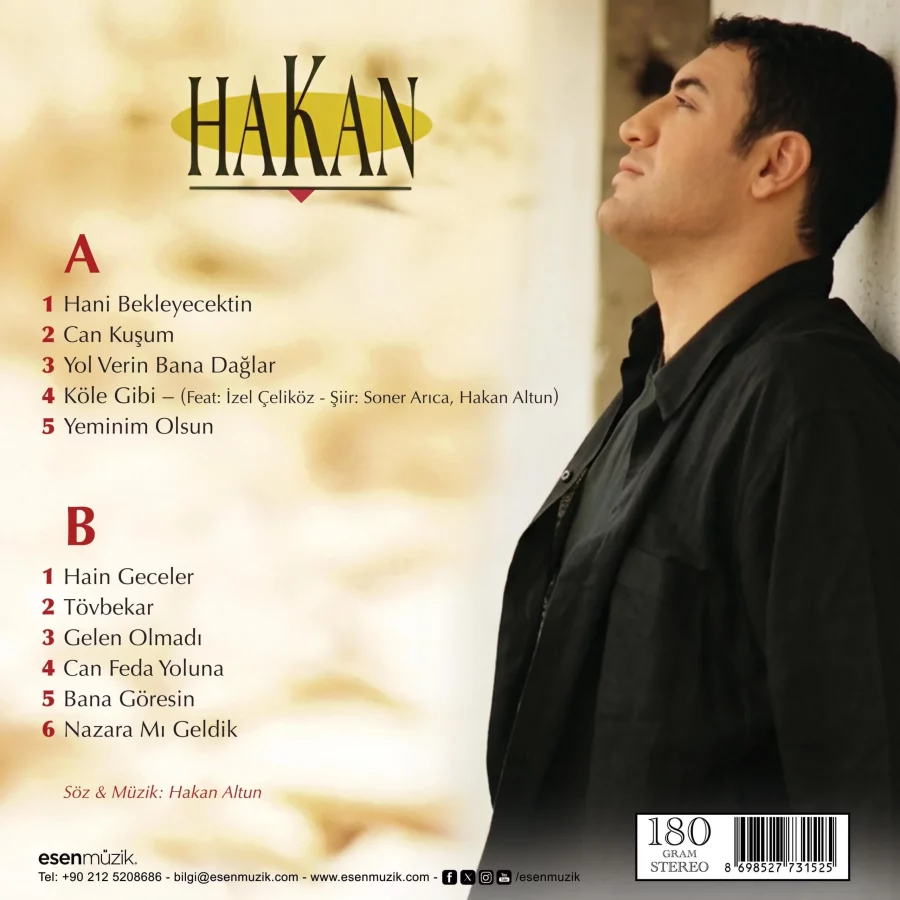 Hakan Altun - Hakan (Plak) - Görsel 2