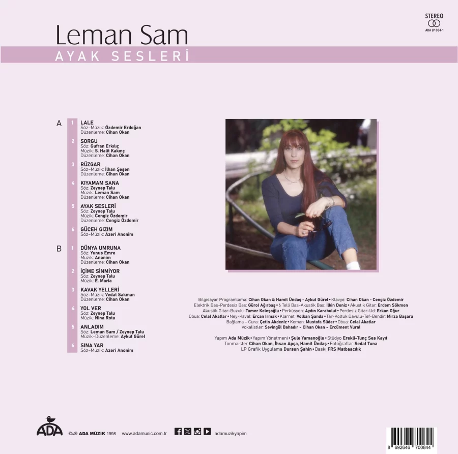 Leman Sam - Ayak Sesleri (Plak) - Görsel 4