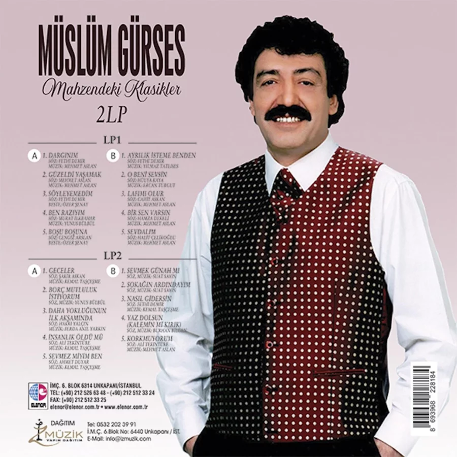 Müslüm Gürses - Mahzendeki Klasikler Vol.1 (2 Plak) - Görsel 2