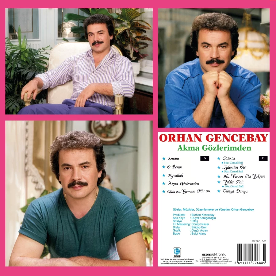 Orhan Gencebay - Akma Gözlerimden (Plak) - Görsel 2