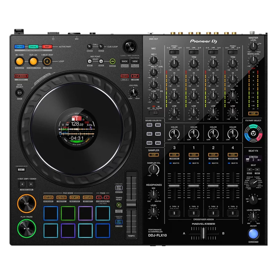 Pioneer DDJ-FLX10 4-Kanal DJ Kontrol Ünitesi - Görsel 3