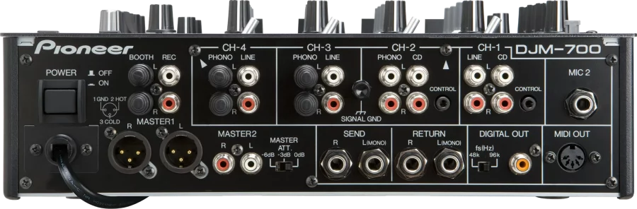 Pioneer DJ DJM-700 4 Kanal Profesyonel Mixer - Görsel 4
