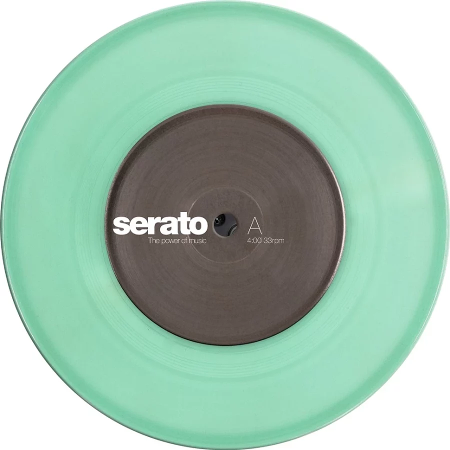 Serato 7" Control Vinyl Performance Series Glow in the Dark (Çift) - Görsel 3