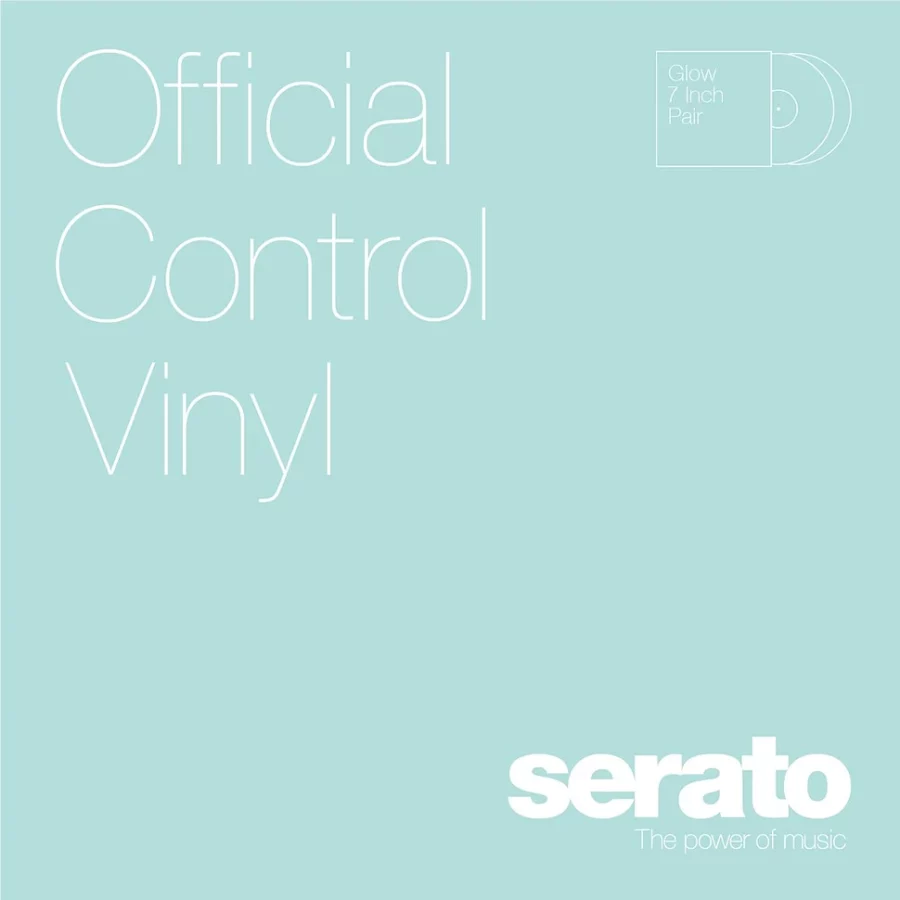 Serato 7" Control Vinyl Performance Series Glow in the Dark (Çift) - Görsel 2