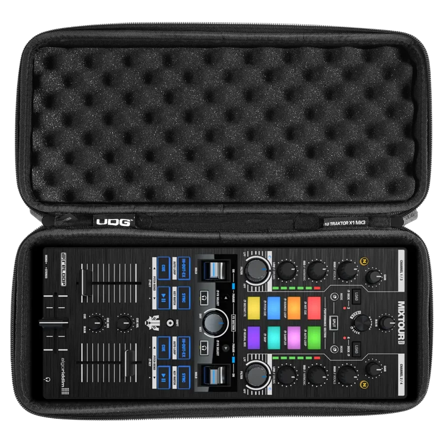 UDG Creator NI Traktor Z1 MK2/ X1 MK3/ Reloop Mixtour Pro Hardcase Black - Görsel 3