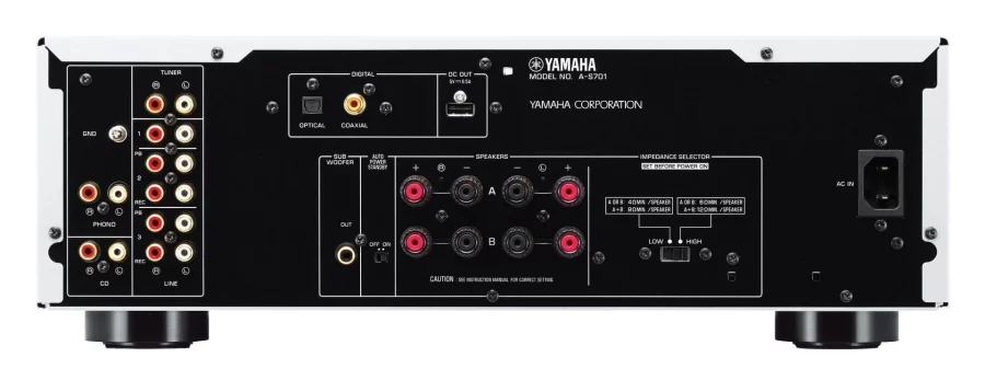 Yamaha A-S701 Stereo Amplifier / Siyah - Görsel 2