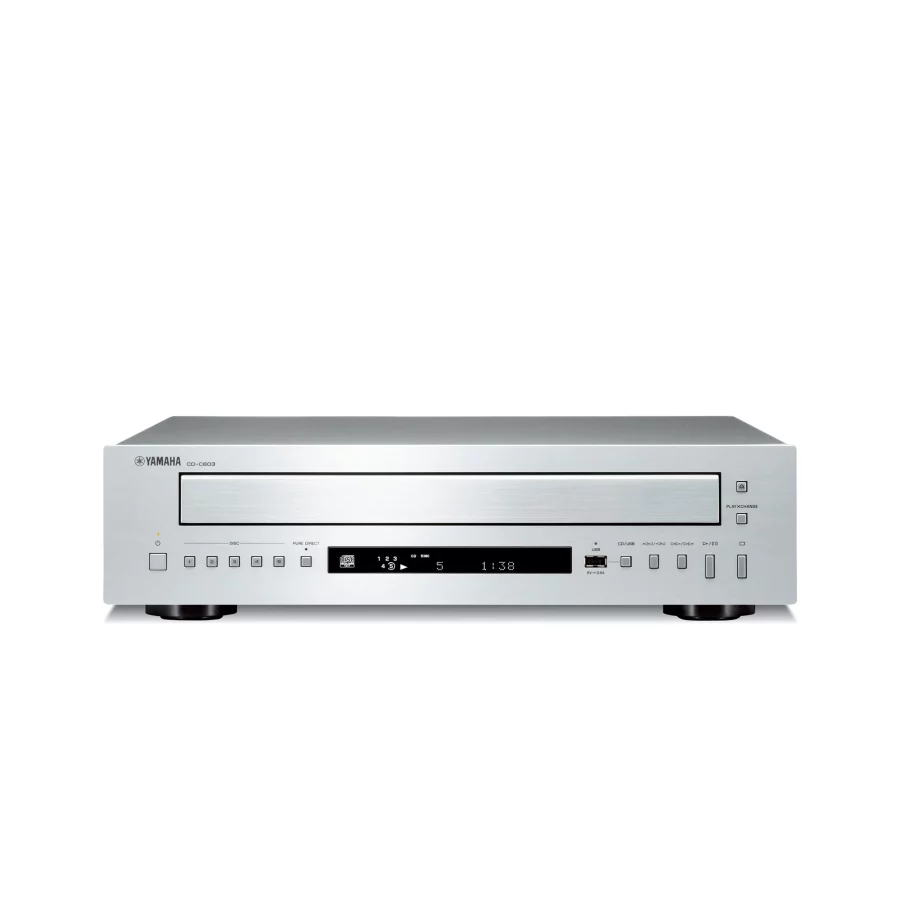 Yamaha CD-C603 5'Lİ CD Player Gri - Görsel 2