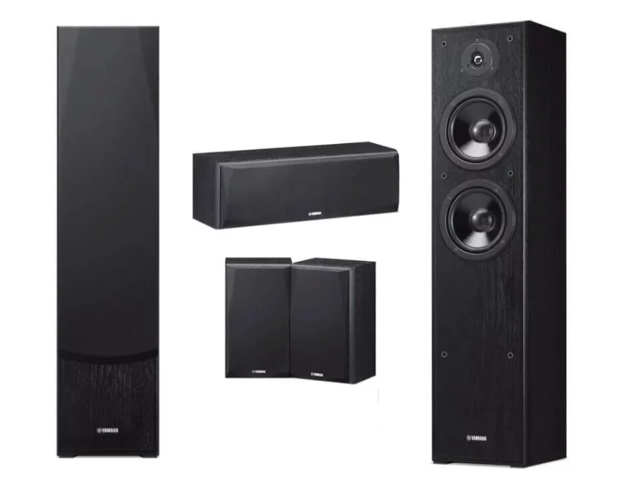 Yamaha NS-F51 & NS-P51 5.0 Hoparlör Takımı Siyah - Görsel 2