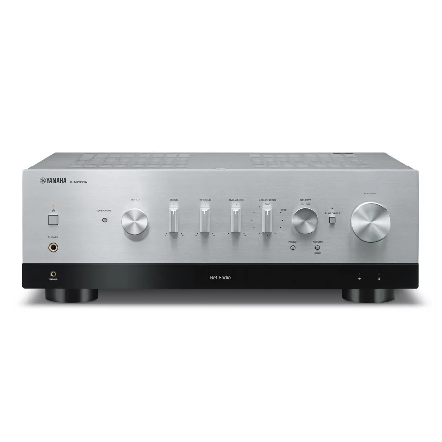 Yamaha R-N1000A Musiccast Network Stereo Receiver Gri - Görsel 3