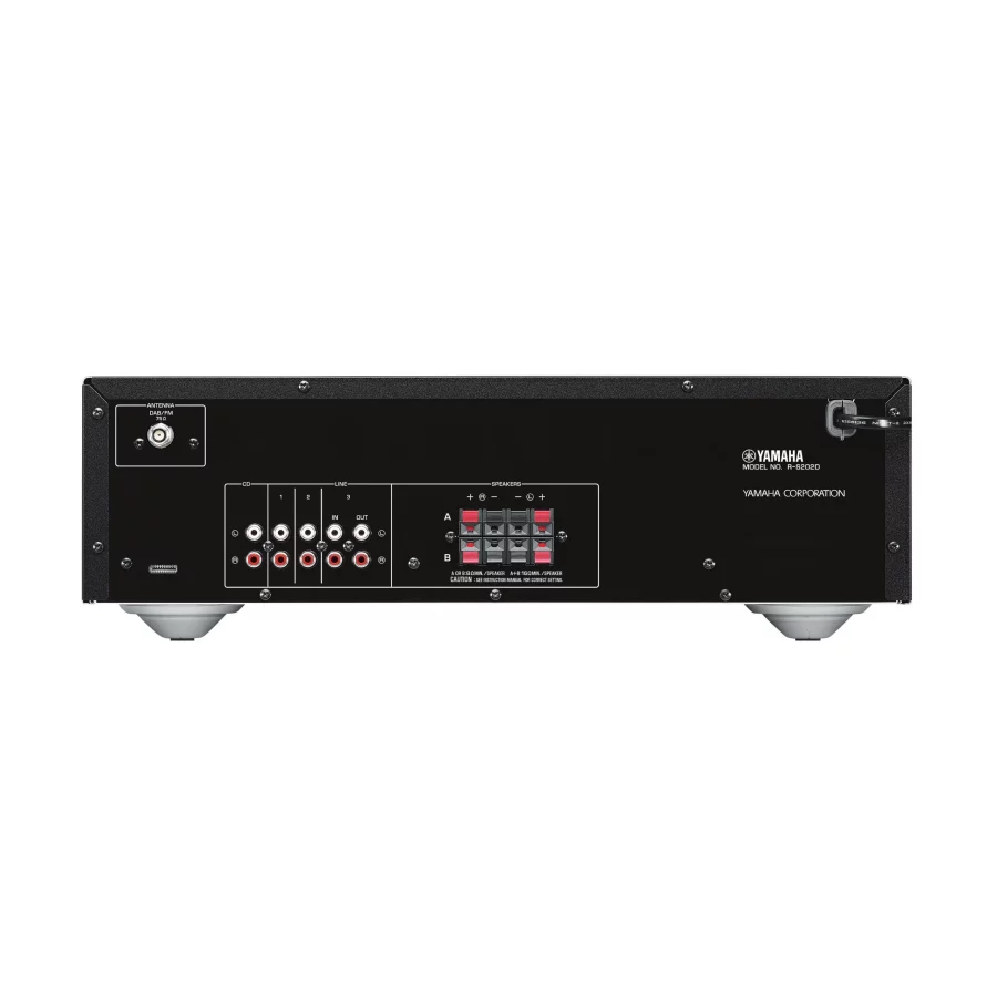 Yamaha R-S202D Stereo Receiver Amfi Gri - Görsel 2