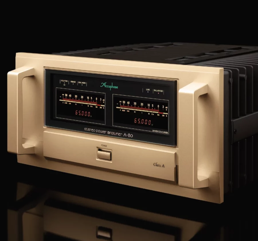 Accuphase A-80 Class-A Stereo Power Amplifikatör - Görsel 3