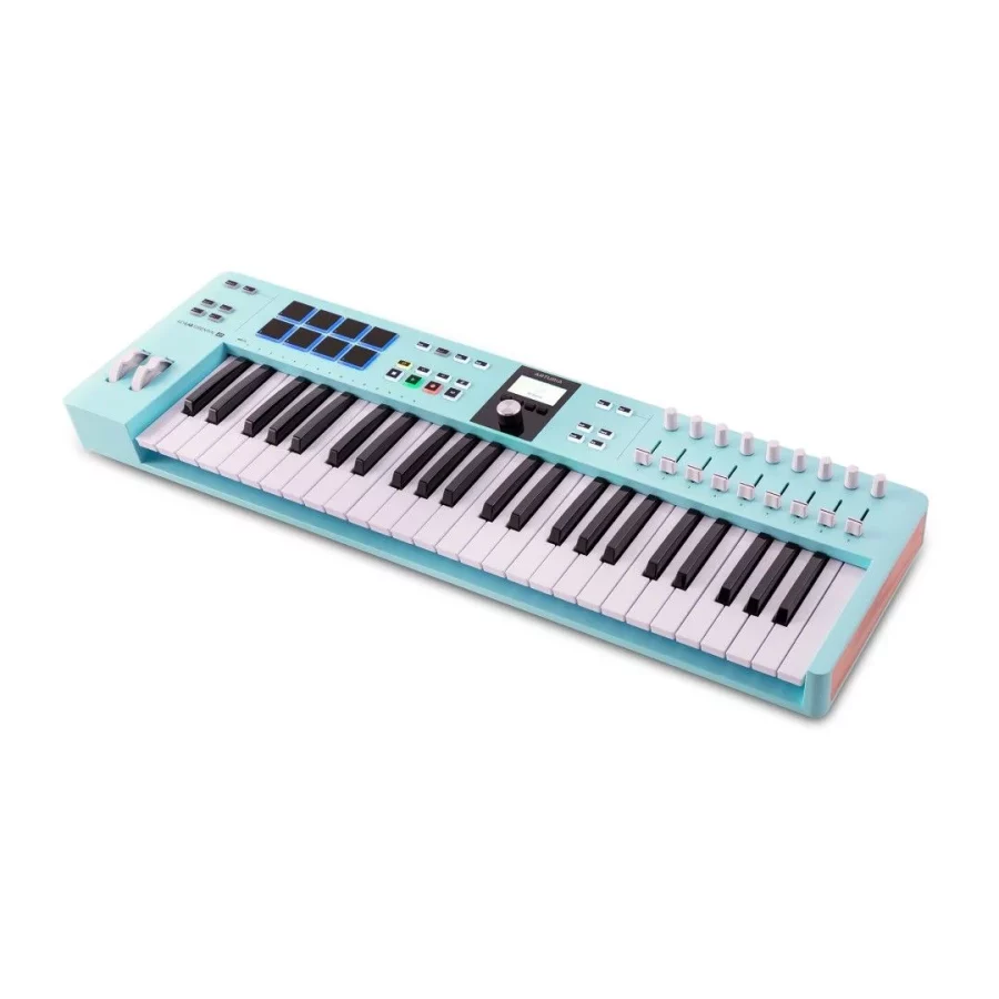 Arturia KeyLab Essential 49 Mk3 MIDI Klavye Aquamarine (Sınırlı Sayıda Özel Üretim) - Görsel 2