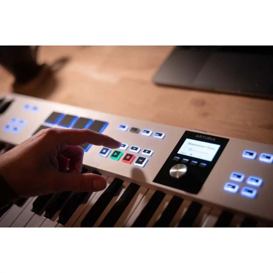 Arturia KeyLab Essential 49 Mk3 MIDI Klavye Aquamarine (Sınırlı Sayıda Özel Üretim) - Görsel 10