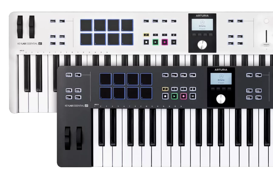 Arturia KeyLab Essential 49 Mk3 MIDI Klavye Aquamarine (Sınırlı Sayıda Özel Üretim) - Görsel 14