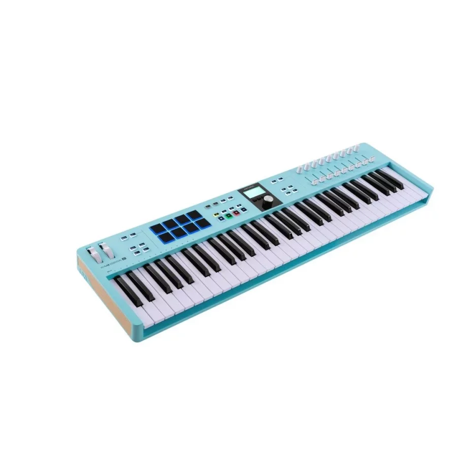 Arturia KeyLab Essential 61 Mk3 MIDI Klavye Aquamarine (Sınırlı Sayıda Özel Üretim) - Görsel 2