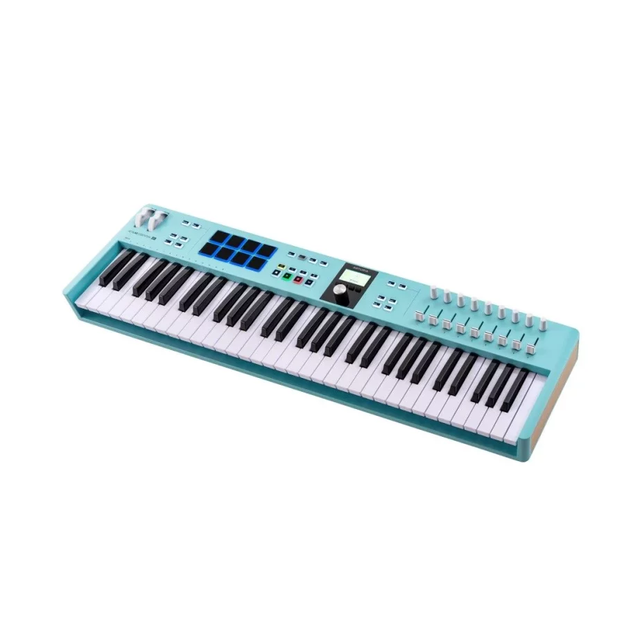 Arturia KeyLab Essential 61 Mk3 MIDI Klavye Aquamarine (Sınırlı Sayıda Özel Üretim) - Görsel 3