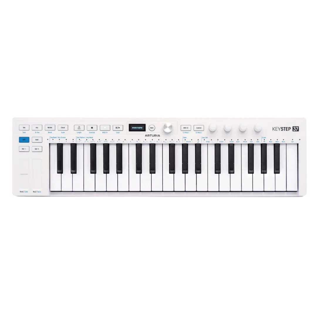 arturia-keystep-37-mk2-midi-klavye Arturia KeyStep 37 Mk2 MIDI Klavye - Görsel 1