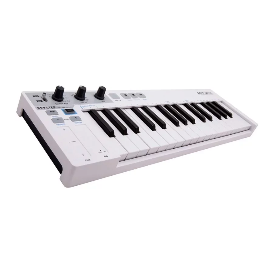 Arturia KeyStep Beyaz MIDI Klavye - Görsel 2