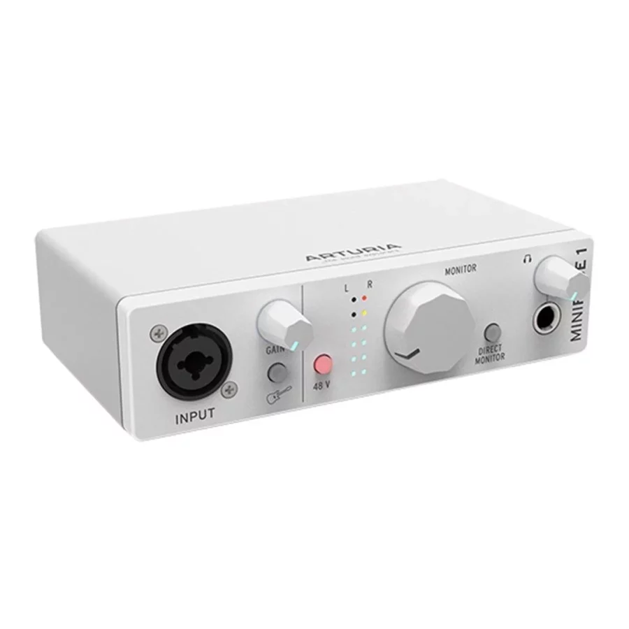 Arturia MiniFuse 1 Beyaz USB Ses Kartı - Görsel 2