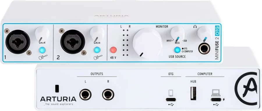 Arturia MiniFuse 2 OTG USB Ses Kartı - Görsel 2