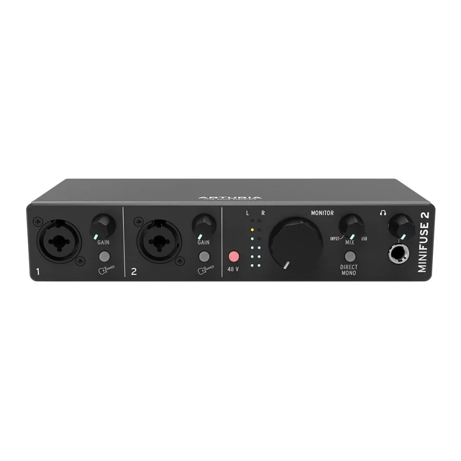 Arturia MiniFuse 2 Siyah USB Ses Kartı - Görsel 2