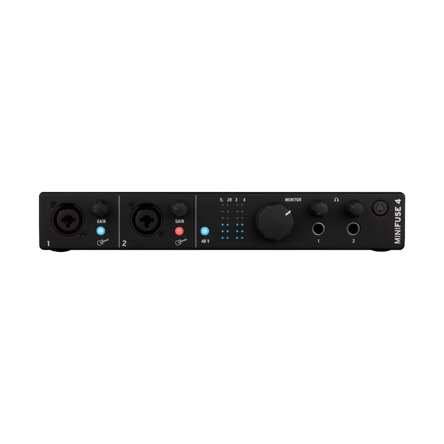 Arturia MiniFuse 4 Siyah USB Ses Kartı - Görsel 3