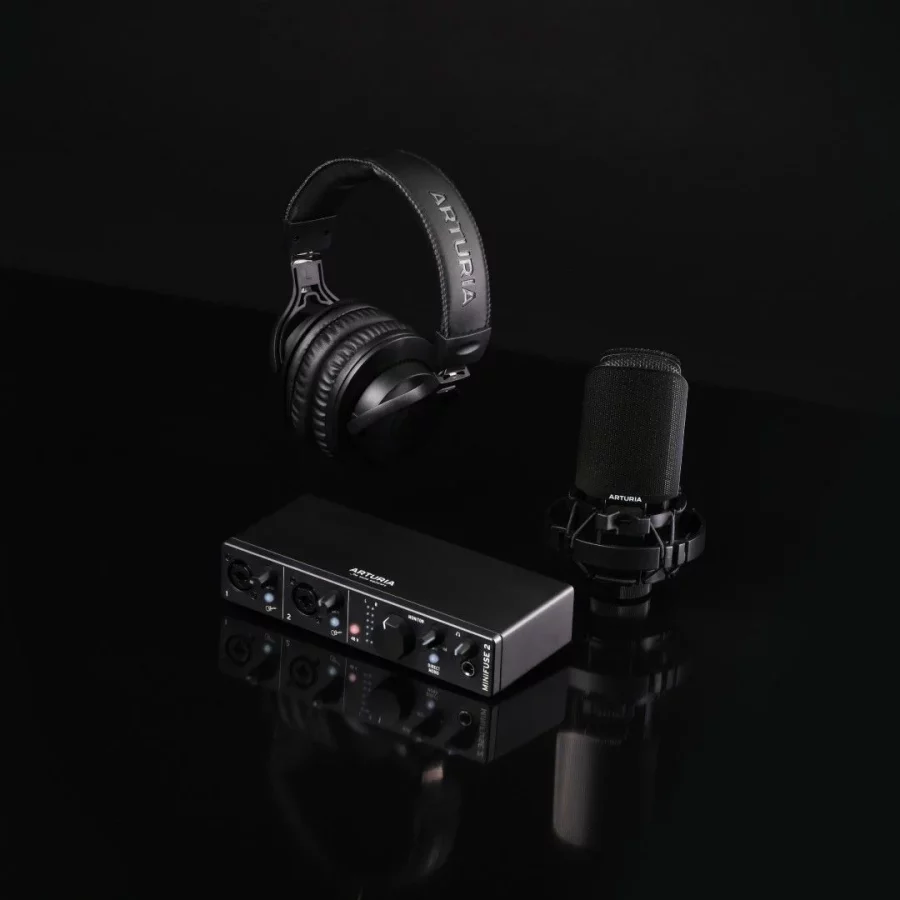 Arturia MiniFuse Recording Pack Siyah - Görsel 6