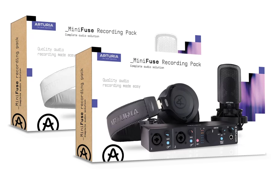 Arturia MiniFuse Recording Pack Siyah - Görsel 9