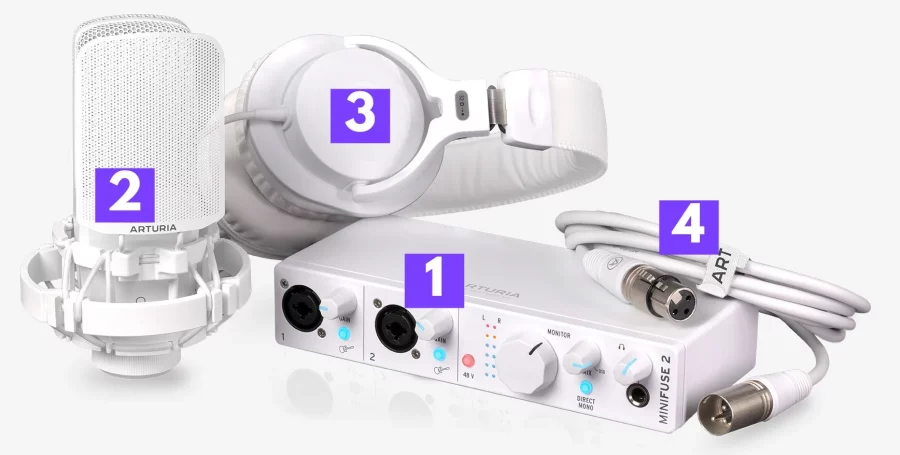 Arturia MiniFuse Recording Pack Siyah - Görsel 11