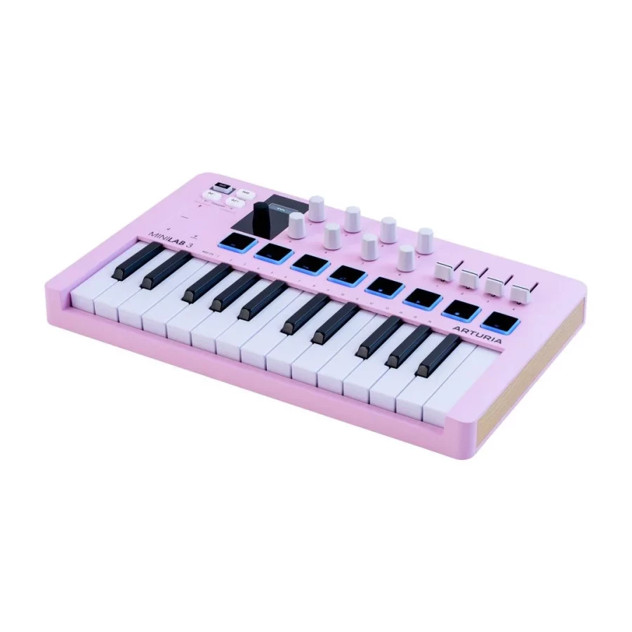 Arturia MiniLab 3 Rose Quartz MIDI Klavye - Görsel 3
